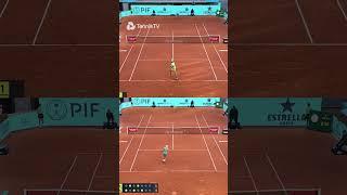 They Play The Exact SAME Tennis Shot ‍