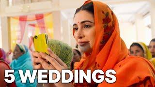 5 Weddings | BOLLYWOOD | Romantic Movie | Drama | Full Movie English