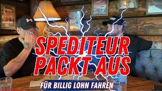 Spediteur packt aus, das verdienst du!! und  ich muss Fahrer entlassen !! #logistik