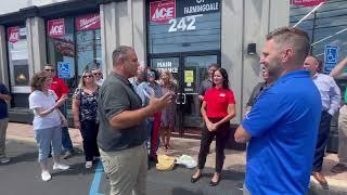 Ace Ribbon Cutting  8/2024 - Farmingdale Chamber
