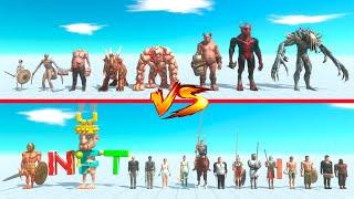 Infernals vs Humans - Animal Revolt Battle Simulator