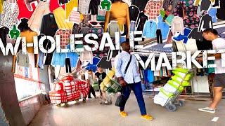 Clothing wholesale market in China #guangzhoumarket - EASY TRADE AFRICA