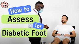 Diabetic Foot Examination - OSCE Guide | UKMLA CPSA | PLAB