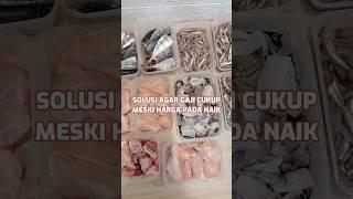 SALAH SATU CARA AGAR GAJI CUKUP YAITU FOOD PREP AGAR MAKANAN TIDAK RUSAK #budgeting #foodprep