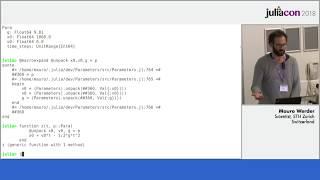 Parameters.jl: Keyword Constructors and Default Values for Types | Mauro Werder | JuliaCon 2018