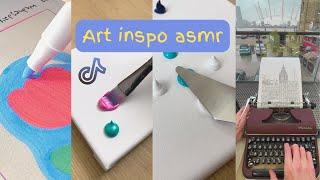 making art inspo || ASMR || Tiktok compilation