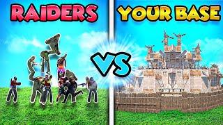 Your Base VS UNLIMITED Raiders - Rust