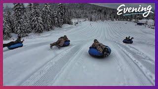 No skis? No problem. The Summit at Snoqualmie's Tubing Park offers exhilarating fun for everyone