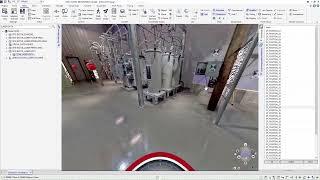 Integrating design, laser scan, and construction management data with AVEVA Unified Engineering