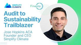 Jose Hopkins, Founder and CEO of Simplify Climate