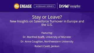 Stay or Leave? New Insights on Salesforce Turnover in Europe and the U.S.