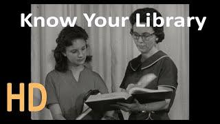 Know Your Library HD Coronet Educational School Film 16mm