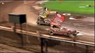 BriSCA F1 Stockcars - 1 Tom Harris #WallopStraightIn 217 Lee Fairhurst - Odsal Stadium Bradford