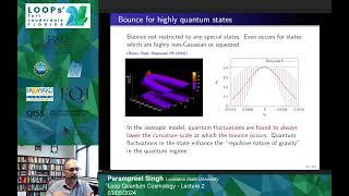 Parampreet Singh: Loop Quantum Cosmology - Lecture 2 - Loops'24 Summer School