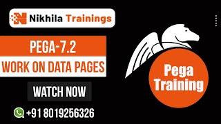 How to Work on Data Pages in PEGA  | PEGA Online Training | Contact us 8019256326