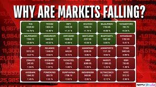 Nifty LIVE | Why Is Stock Market Falling I Nifty, Sensex Down In Trade I Share Market LIVE News