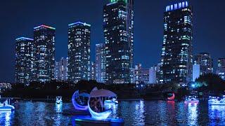 4K KOREA WALK - One of the 10  Fantastic Night View in Korea, Nice & Clean Future city near Seoul