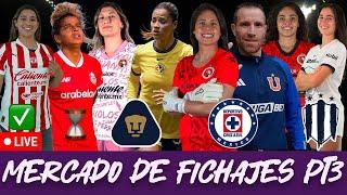 RUMORES, ALTAS Y BAJAS LIGA MX FEMENIL|RAYADAS YA TIENE NUEVO FICHAJE| AMÉRICA FEMENIL ANUNCIA BAJAS