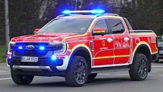 [NEUER FORD RANGER!] Feuerwehr WALTROP | 2x WLF, FF-Alarm & MEHR - Einsatzfahrten