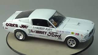 Ford Mustang S/S Cobra Jet 1968 Hubert Platt AutoWorld 1:18