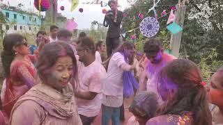 Bangoli Wedding Colour Festival. Sister's Wedding Colour Festival. Bride Shanta Ghosh