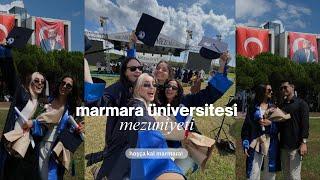 Marmara Üniversitesi Mezuniyet Vlogu | Hoşça Kal Marmara, İletişim Fakültesi Mezuniyeti‍