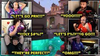 Best of Paper Rex vs Sentinels (Streamers React)