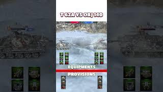 T 62A VS OBJ 140 in World Of tanks Blitz #shorts #wotblitz #wot #wt