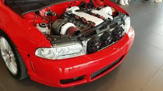 B5 Audi S4 With VR6 12v turbo swap