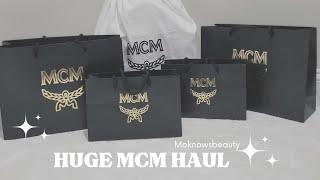 HUGE MCM HAUL| Moknowsbeauty