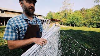 How to Set Up A Poultry Net with Justin Rhodes