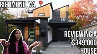 REVIEWING A $349,000 HOUSE FOR SALE IN RICHMOND, VA | MOVING TO RVA | ** ZILLOW GONE WILD**