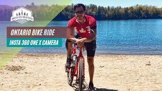 Things to do in Ontario: Bicycle ride in Ontario | Insta 360 camera