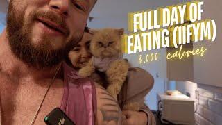 IFBB Pro Full Day Of Eating IIFYM AND Shoulder Injection