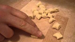 Making Pasta 'Pisarei' (Gnocchi-Style Shapes)