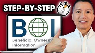 How to File a BOI Report with FinCEN (Step-By-Step)