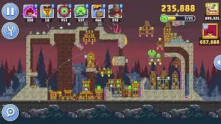 Angry Birds Friends Level 10 Tournament 1466 three stars NO POWER-UP walkthrough 2024-10-28