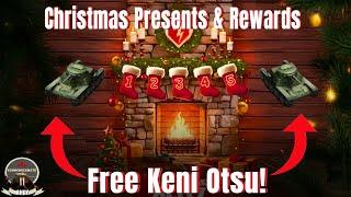 WOT BLITZ CHRISTMAS LIVE STREAM FULL BREAKDOWN! FREE KENI OTSU! MANY REWARDS!