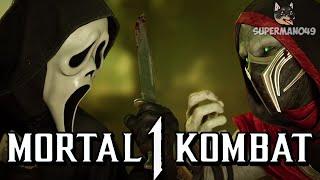 Mortal Kombat 1: NEW Ghostface Vs Ermac Intro! (Ghostface DLC)