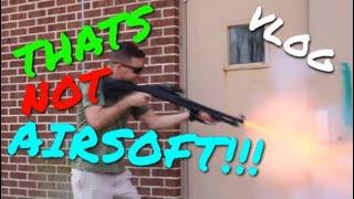 USING REAL GUNS IN AIRSOFT? |JTF MISSION| VLOG| CRESSON PA| OP SYNDICATE 3