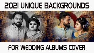 2021 unique backgrounds for wedding album cover free Downloads | paridhi artography