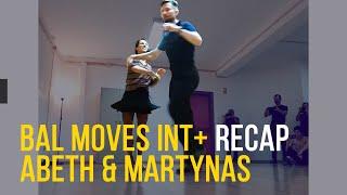 Bal Swing move for Int+ level | Balboa recap with Abeth & Martynas