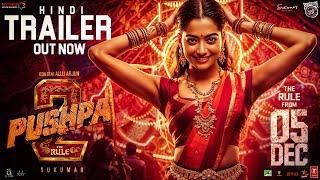 Pushpa 2:The Rule | Official Trailer (Hindi) | Allu Arjun | Rashmika | Fahadh | Sukumar | Concept