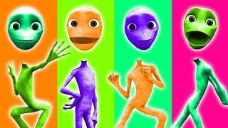 DAME TU COSITA VS SKIBIDI TOILET VS HULK VS GREEN ALIEN MAGIC DANCE VIDEO 2024