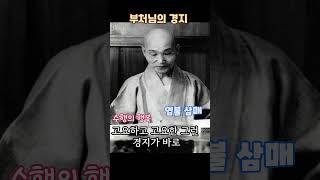 망상만 없어지면 바로 부처 경계인 것입니다.그 마음을 쉬게 하고 고요하게 하는 방법이 수행입니다.염불, 참선,주력, 이 세 가지 중에 한 가지는 꼭 하시기 바랍니다. #청화큰스님