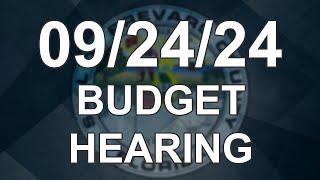 09/24/2024 - Brevard County Commission Budget Hearing