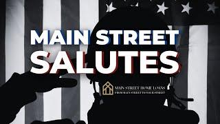 Main Street Salute - Jason Walters, Corporal, U.S.M.C