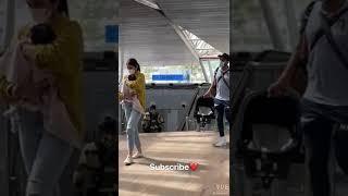 Virat Kohli Spotted With Baby Vamika & Anushka Sharma At Ahmedabad Airport