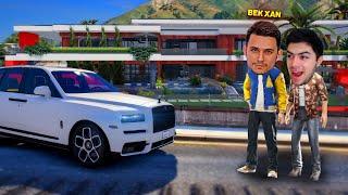 BEKXAN VA AMAKI KELDI - KORTEJI ZO'RI BO'LDI GTA 5 Online REAL HAYOT