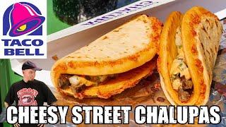 Taco Bell's New Steak Cheesy Street Chalupas